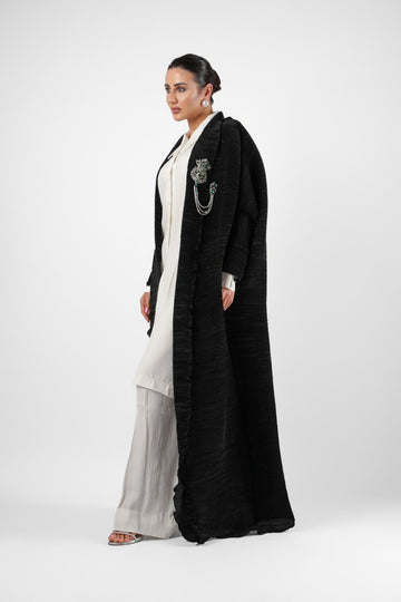 Crushed Silk Kaftan Set