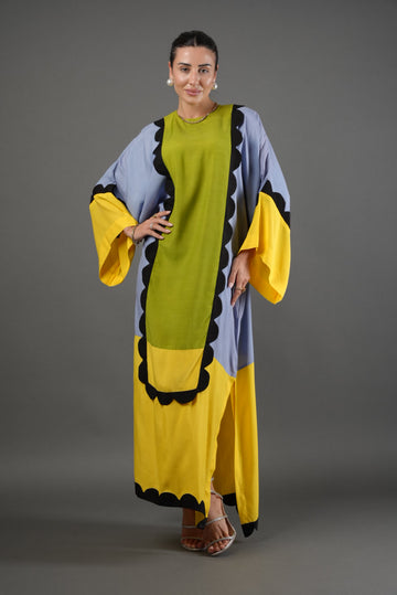 Color Block Kaftan