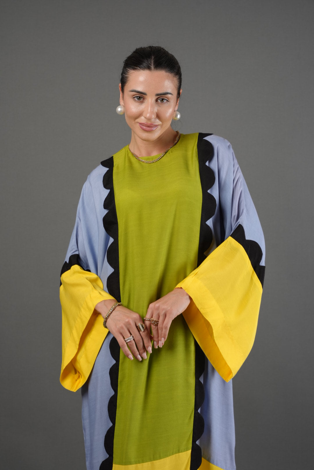 Color Block Kaftan